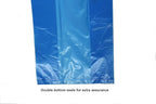 Easy Open & Strong Leak-Proof Poop Bags Dog Waste Bags 13.25 x 9" Made in USA .Bags are easier to tie than standard 12 inch bags (Blue)