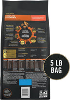 Purina Pro Plan Complete Essentials Shredded Blend Salmon and Rice Dog Food Dry Formula with Probiotics for Dogs - 5 lb. Bag