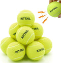 12 Pcs Squeaky Tennis Balls for Dogs - 2.58" Interactive Doggy Toys - Mini Safe, Durable for Small Medium Large Dogs Training Playing, with 1 Reusable Carry Bag