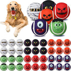 Civaner 36 Pcs Halloween Dog Toys Bulk, 2.5 Inch Squeaky Tennis Balls for Small Medium Large Dogs Pets Puppy Chew Teething Toy Interactive Training Gifts Xmas Stocking Stuffers