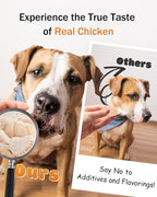 Freeze Dried Chicken Cats & Dogs Treats, 17.63 oz(1.1LB), High Protein Single Ingredient - No Additives | Grain Free | Training & Nutrition Supplements, Sealed Box