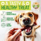 Bully Sticks – Odor-Free (6”, 15-Pack) | All-Natural 100% Beef Dog Chews | Grass-Fed, Grain-Free, Non-GMO | Easily Digestible Treat for Puppies, Small Breeds & Senior Dogs