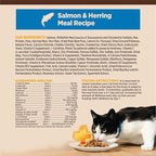 Wellness CORE+ Adult Dry Cat Food for Indoor Cats, Grain-Free, Natural, Salmon and Herring Meal (11 Pound Bag)