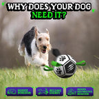 Diman Dog Soccer Ball with Straps, Soccer Balls for Dogs to Play, Train and Retriever, Outdoor Pet Balls for Small to Medium (5 Inch)