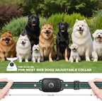 Electric Dog Training Collar with a 2600FT Remote Range, Rechargeable and Waterproof, Features 3 Training Modes and Security Lock for Dogs of All Breeds and Sizes