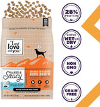 I AND LOVE AND YOU Baked and Saucy Dry Dog Food - Chicken + Sweet Potato - Prebiotic + Probiotic, Real Meat, Grain Free, No Fillers, 10.25lb Bag