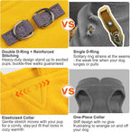 BEAUTYZOO Dog Fleece Vest Sweater Winter Jacket for Small and Medium Dogs with D-Ring Leash Cold Weather Coat Hoodie for XS S M Dogs Boy or Girls, Yellow L
