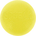 Outward Hound by Planet Dog Squeak Ball Bouncy Fetch Dog Toy, Yellow