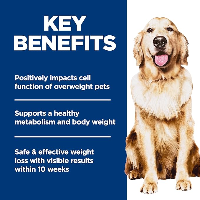 Hill's Science Diet Adult 1-6 Perfect Weight Dry Dog Food, Chicken & Brown Rice, 25 lb. Bag