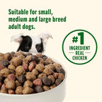 Nutrish Dry Dog Food Real Chicken & Veggies Recipe Whole Health Blend, 40 lb. Bag, (Rachael Ray)