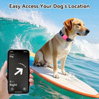2-Pack Dog Collar Holder for Tile Life360 Mate (2024) 2022 Tracker, Waterproof Silicone Cover Full-Body Protective Case for Tile Mate Tracker Cat Collar, Ultra Durable, Scratch Resistant, Pink Punch