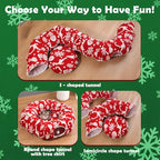 Cat Tunnel Christmas Tree Skirt for Indoor Cats with Bed,Christmas Cat Tunnel Peekaboo Cave Play Christmas Tree Cat Tunnels,Cute Cat Donut Toys Tunnel Skirt Hideout Under Tree