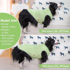 KYEESE 2Pack Dog Shirts Sun Protection Quick Dry Dog T Shirt Stretchy Sleeveless Pet Vest Lightweight Pet Clothes Soft Tank Top with Reflective Label, XXX-Large