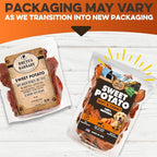 Sweet Potato Slices For Dogs - Soft & Chewy - Single Ingredient Dog Treats, Healthy 100% Natural Sweet Potato Dog Treats With No Added Preservatives - Softer & Great For Puppies Or Senior Dogs (8oz)