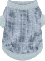 Cozy and Functional Dog Shirts for Small Puppies: Stretchable Blue Attire with Easy-On Design, Ideal for Chihuahuas and Yorkies - Enhance Comfort and Playfulness on Chill Days XX-Large