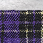 GAMUDA Small Dog Harness Collar and Leash Set, Step in No Chock No Pull Soft Mesh Adjustable Dog Vest Harnesses Plaid Reflective for Dogs Puppy Cats Kitten Rabbit (Warm Purple, XL)