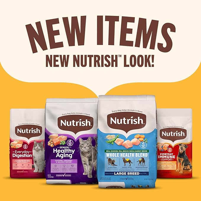 Nutrish Gentle Digestion Premium Paté Wet Dog Food, Real Chicken, Pumpkin & Salmon Recipe, 13 oz. Can, 12 Count (Rachael Ray)
