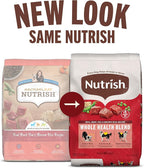 Nutrish Dry Dog Food, Real Beef, Pea & Brown Rice Recipe Whole Health Blend for Adult Dogs, 6 lb. Bag (Rachael Ray)