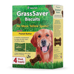NaturVet GrassSaver|Biscuits for Dogs – Help Keep Grass Green, Rid Your Lawn of Yellow Patches Caused by Dog Urine| No More Yellow Spots| DL-Methionine Peanut Butter Flavor – 11 oz