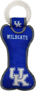 Pets First NCAA Kentucky Wildcats Dental Dog TUG Toy with Squeaker. Tough PET Toy for Healthy Fun, Teething & Cleaning Pets Teeth & Gum