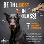 3-Pack Dog Clicker (Silver, Gold, Black) - Clickers for Pet Training – Easy-to-Carry Dog Training & Behavior Aids - Teach Your Dog Tricks or Reward His Behavior