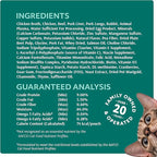 Optimeal Grain-Free Wet Cat Food Pouches – Beef & Rabbit in Savory Gravy, High Protein & Moisture-Rich Tender Morsels, Indoor Adult Cat Food Wet with Natural European Ingredients, 3 oz (Pack of 12)