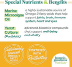 Honest to Goodness Plant Snacks Good Vibes Chamomile & Ginger Recipe Dog Treats Enriched with Omega 3s & Postbiotics, 8oz