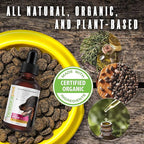 RestoraPet 2-Pack Dog & Cat Bacon Liquid Multivitamin | Dog Arthritis Pain Relief | Hip & Joint Vitamins for Dogs - Anti Inflammatory Supplement for Dogs & Cats | Organic & Non-GMO, Vet Approved