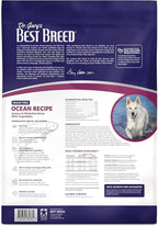 Best Breed Dr. Gary's Grain Free Ocean Recipe Slow-Cooked in USA, Natural Dry Dog Food for All Breeds and Sizes, 13lbs.
