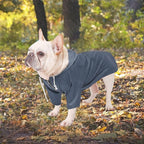 Dog Raincoat rain Jacket Raincoat Dogs Waterproof Small Medium Breeds Zip Closure Storage Pocket Harness Hole Blue XXL