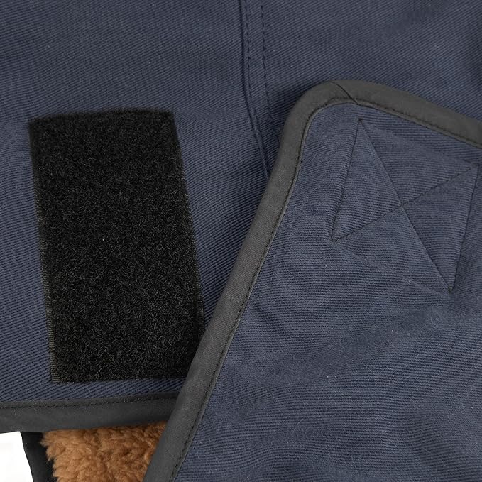 Sedona Dawn Dog Winter Jacket with Sherpa Fleece Lined Canvas for Medium and Large Breeds - Cold Weather Coat | 55 (M)