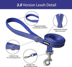 AIITLE Escape Proof Dog Harness - Step in Adjustable Dog Harness No Choke Over with Breathable Mesh and Quick-Release Buckle for Summer- Outdoor Walking, Camping for Medium Dogs Royal Blue XL