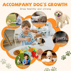 Charming Chorus 20-Pack Squeaky Dog Toys Set - Included 4 Dog Bags, Plush Puppy Toys with Irresistibly Cute Characters for Small Dogs, Interactive Dog Squeak Toys for Fun&Teeth Cleaning