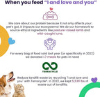 I and love and you Nude Super Food Dry Dog Food - Salmon + Whitefish - Prebiotic + Probiotic, Grain Free, Real Meat, No Fillers, 5lb Bag