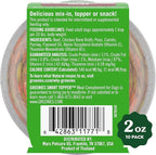 Greenies Smart Topper High Protein Wet Mix-in for Dogs, Beef, Peas & Carrots Recipe in Vitabroth Broth - Bone Broth + Vitamins E & B1, 10 Count
