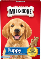 Milk-Bone Original Dog Treats for Puppies, 16 Ounce (Pack of 6), DHA Helps Support Healthy Brain Development