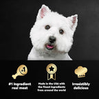 Cesar Wet Dog Food Classic Loaf in Sauce Filet Mignon and Porterhouse Steak Flavors Variety Pack, 3.5 oz. Easy Peel Trays (12 Count, Pack of 2)