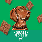 Newman's Own Jerky Treats for Dogs - Original Beef Recipe | Made with Grass Fed Beef | Grain Free | High in Protein | 5 oz Bag (Pack of 6)