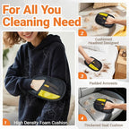 Pet Hair Removal Glove,Electrostatic Gloves for Cats & Dogs,Pet Hair Remover for Clothing,Couch, Carpet
