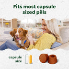 Greenies Pill Pockets for Dogs Large Size, Soft Dog Treats, Cheese Flavor, 7.9 oz. Pouch (30 Treats)