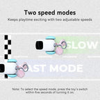Turbo Tail 5.0 Remote Control Cat Toy, Interactive Cat Toys for Indoor Cats, Automatic Kitten Toys with 2-Speed Adjustment, Remote Control & Rechargeable Exercise Cat Toys for Bored Indoor Adult Cats