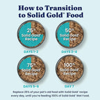 Solid Gold Canned Dog Food for Adult, Puppy & Senior Dogs - High Calorie, High Protein Wet Dog Food w/Real Chicken, Whole Grains & Superfoods for Gut Health - Small, Medium & Large Breed Dogs -6 Pack