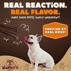 Woofley's 6 Inch Collagen Sticks for Dogs (10 Count) Bully Stick Rawhide Alternative Dog Chews No Hide Bones for Medium & Large Dogs