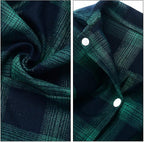 Koneseve Dog Shirt, Pet Plaid Clothes Shirt T-Shirt, Sweater Bottoming Shirt for Small Dog Cat Puppy Grid Adorable Wearing Stylish Cozy Halloween,Christmas Costumes (Green;L/Large)