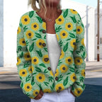 Sweater for Women Trendy Open Front Cardigan Fall Cardigan Sweaters for Women Crewneck Long Sleeve Outfits Fashion