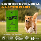 Doggy Do Good Landfill-Friendly Poop Bags | Dog Waste Bags Made with 50% Recycled Plastic + 15% Biobased Material | Unscented, Thick, Leak-Proof, Easy Open | Standard Size | 200 Count Grab & Go