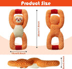 Large Squeaky Dog Toys, Stuffed Animal Dog Plush Toy,Interactive Puppy Toys with Crinkle Paper for Small, Medium, and Large Dogs,Daily Companionship, Training Reward Gift.