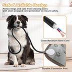 Bestio 34 × 21 in Large Dog Heating pad,Upgraded Smart Thermostat Switch Heated Dog Bed with Normally ON Function (1-24 Hours) - Paw