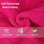 AOFITEE XXL Dog Sweater, Christmas Sweaters for Large Dogs, Warm Turtleneck Dog Sweater for Fall Winter Cold Weather, Solid Dogs Knit Sweatshirt for Golden Retriever, Labrador, Doberman (Rose Red)
