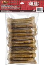 Cadet Premium Grade Pressed Beef Hide Bones, Long Lasting Rawhide Dog Chews, 6.5 Inch (12 Count)